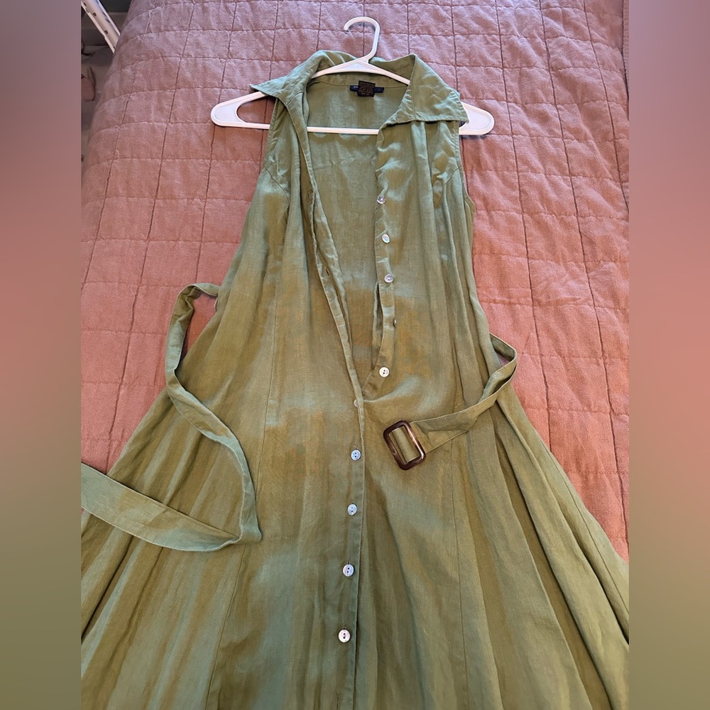Vintage Linen Dress